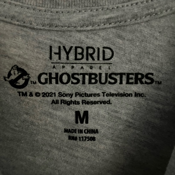 Hybrid Ghostbusters Tee Sz M - Picture 3 of 4